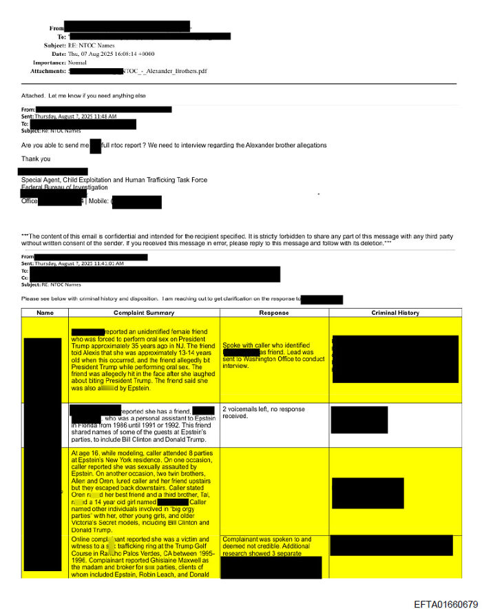FBI email discussing chilling claims of human trafficking and a***e linked to Epstein files and vanished Mexican model.