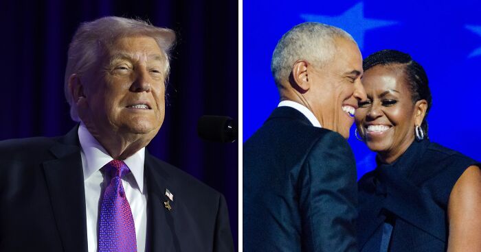 “Disgusting Behavior”: Trump Posts Video Depicting Barack And Michelle Obama As Apes